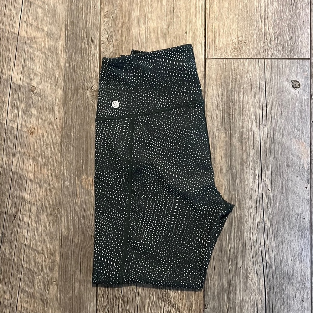 Zella Live in Green Urban Natural Dot Legging